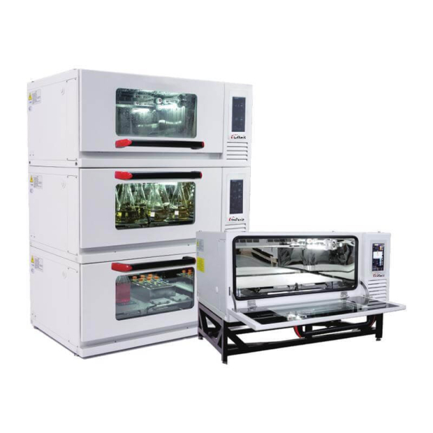IS-6C5T 401L Upward Door Touche Screen Stackable Incubator Shaker with CO2 Controller,Shaker D_50mm.